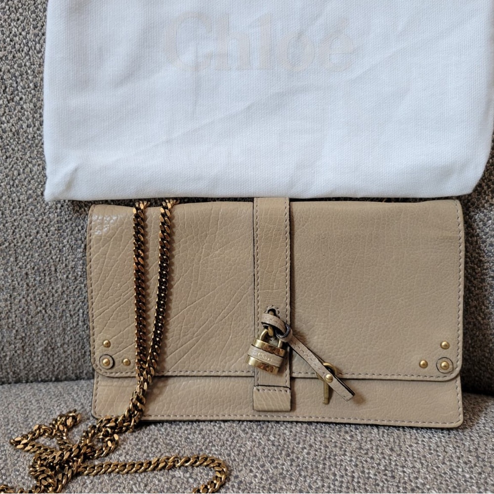 Chloe Paddington Wallet on Chain Crossbody